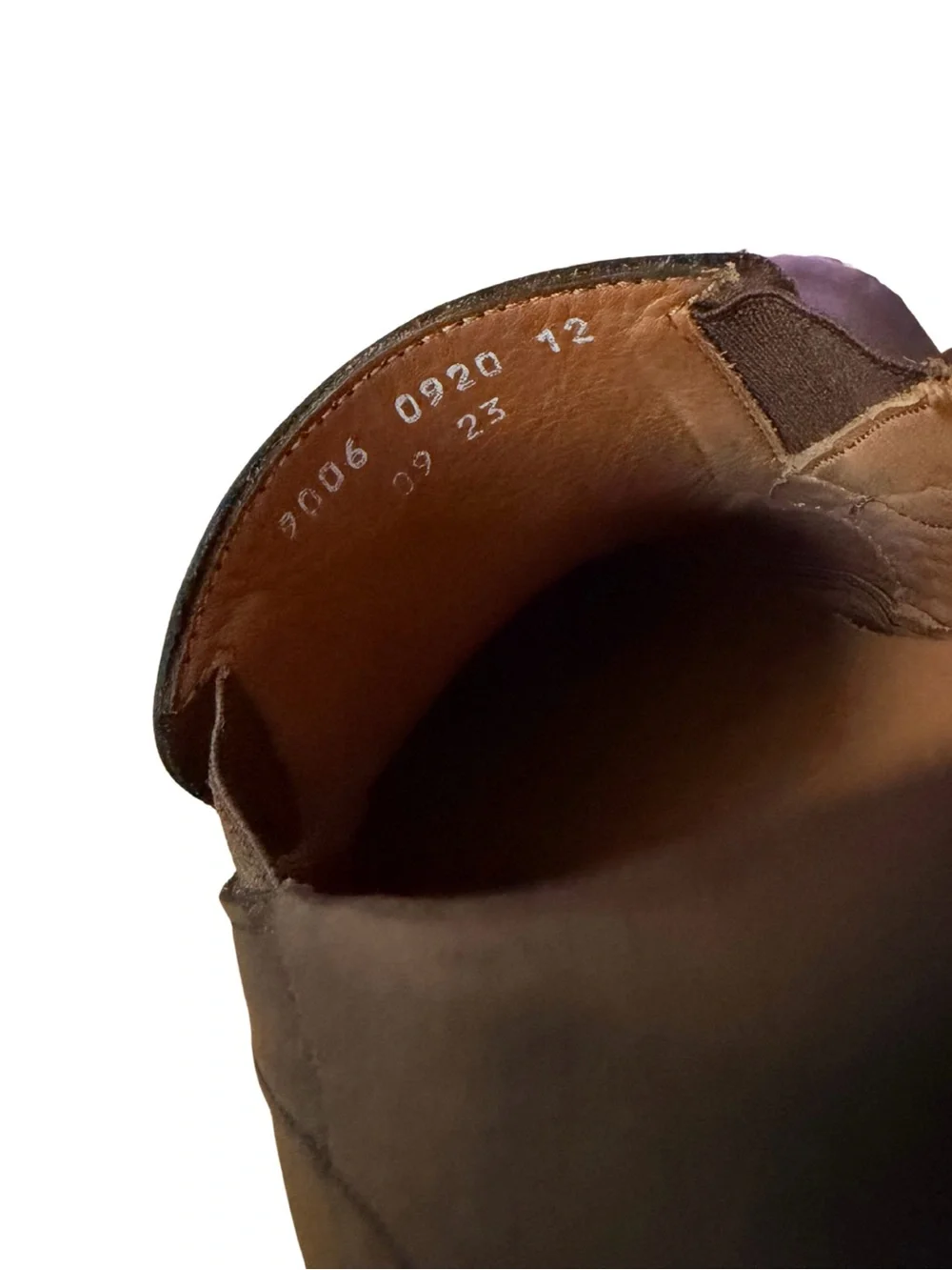Size 12 Imac Men's Italian Leather Loafers - Dark Brown